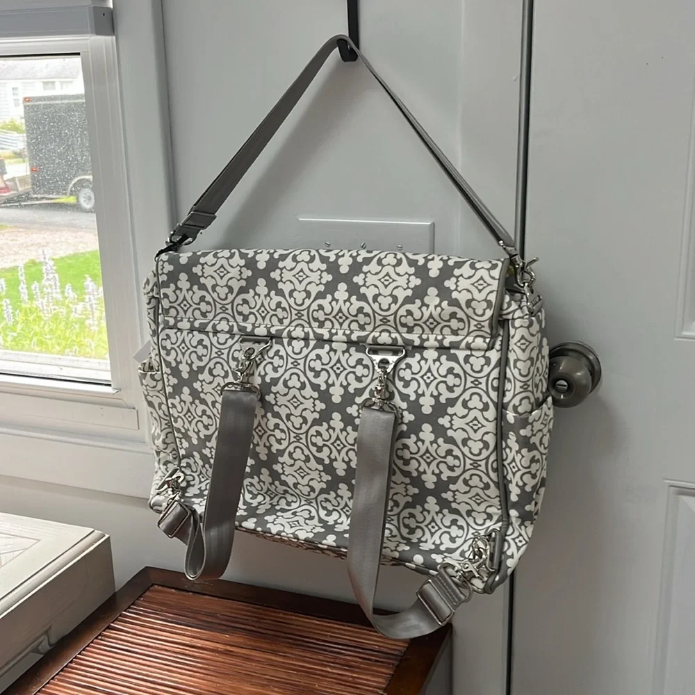 Petunia Pickle Bottom Breakfast in Berkshire Abundance Boxy Backpack,NWT